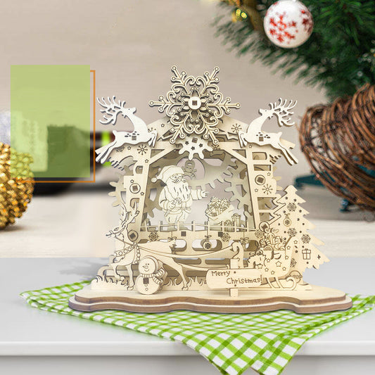 Toy Wooden 3D Puzzle Christmas™