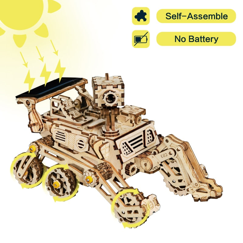Wooden Solar Toy Cars™ Secondary image