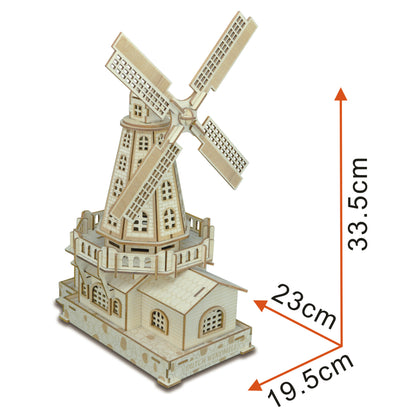 Wooden 3D Puzzle Assembling Toy™