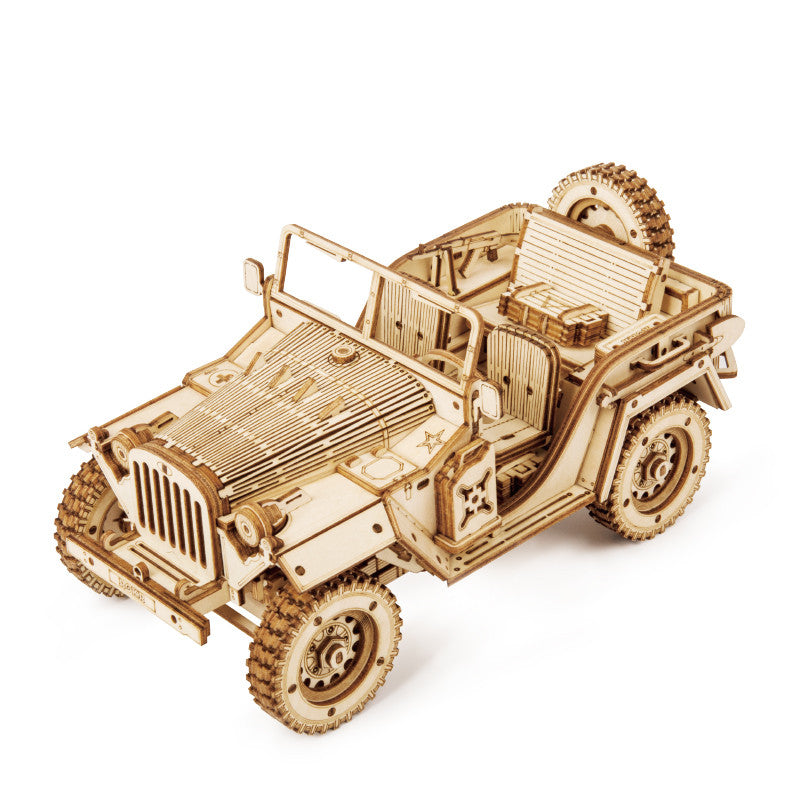 DIY Wooden Decompression  Large And Toy Car™ Secondary image
