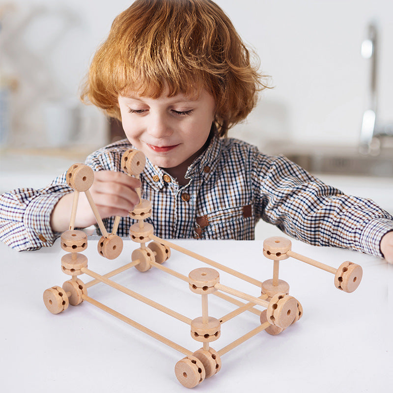 DIY Beaded Tent Castle Building Blocks 60 Tablets Hauptbild