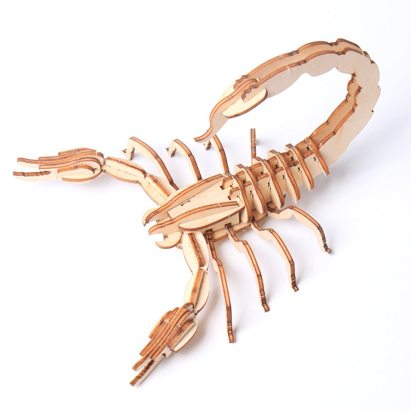 Wooden Scorpion Puzzle