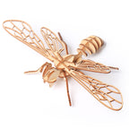 Wooden bee puzzle