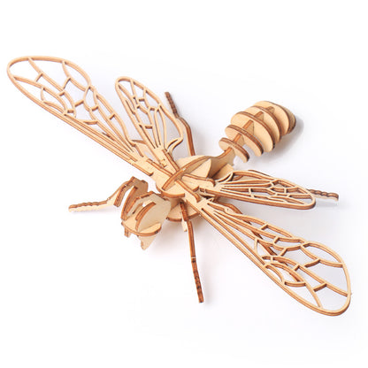 Three-dimensional  Wooden Puzzles - In Use