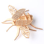 Wooden beetle puzzle