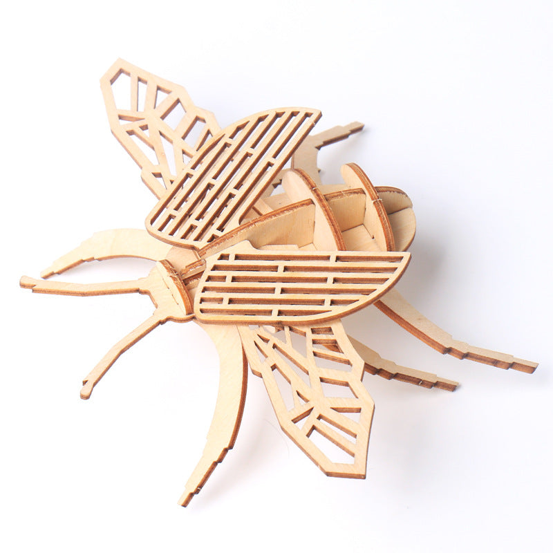 Three-dimensional  Wooden Puzzles