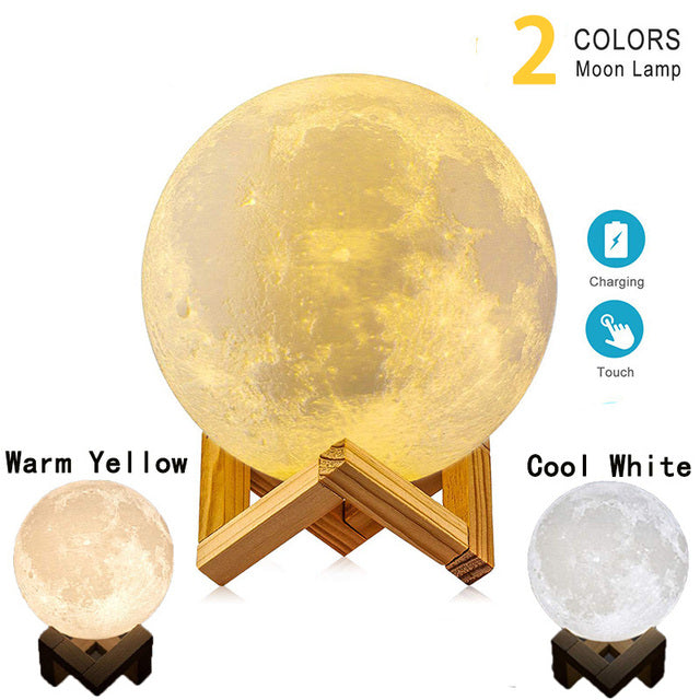 Moon Lamp Kids Night Light™ Main image