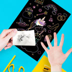 Making Magic Painting Template DIY Scratch Book™