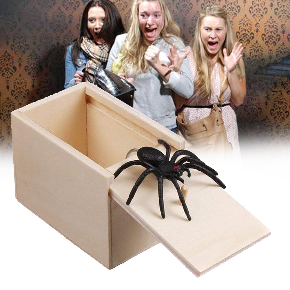 Prank Spider Wooden Box™ Main image