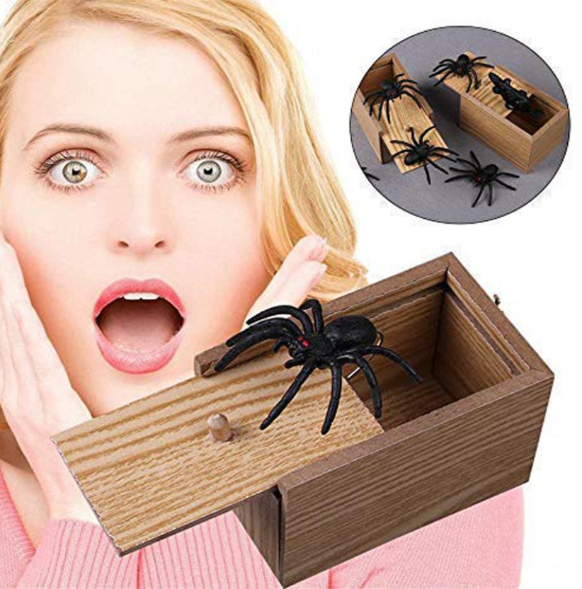 Prank Spider Wooden Box™