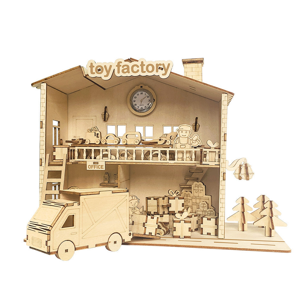 Diy Toy Model Wooden 3D Puzzle™