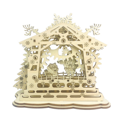 Toy Wooden 3D Puzzle Christmas™