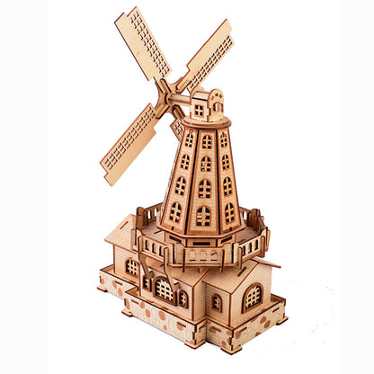 Wooden 3D Puzzle Assembling Toy™