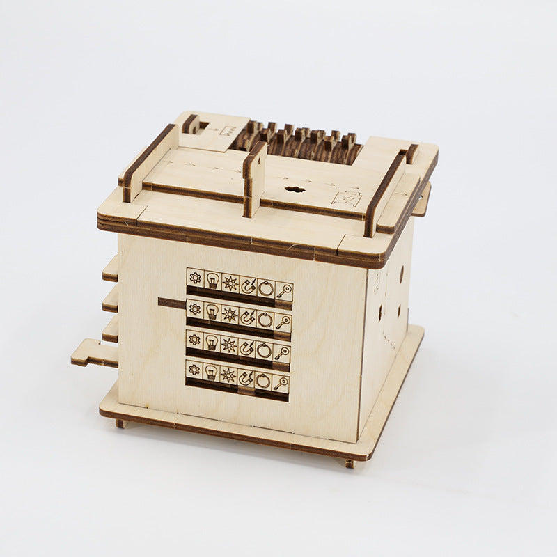Da Vinci Code Book Wooden Decryption Toy™ Secondary image