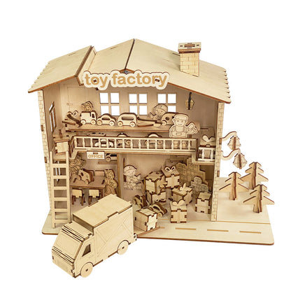 Diy Toy Model Wooden 3D Puzzle™