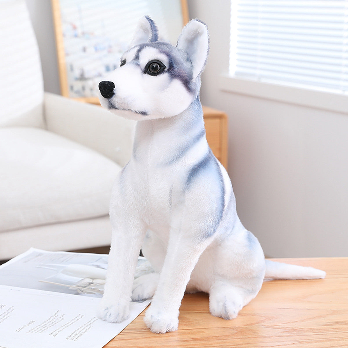 Cartoon Husky Doll Plush Toy™ Secondary image