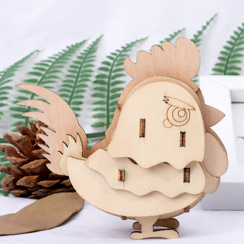 Wooden Chicken Puzzle